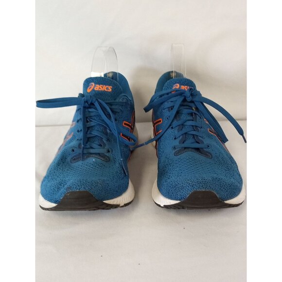 Asics Men's Feel Fast Blue White Orange Athletic Shoes Size 10 - Picture 3 of 11